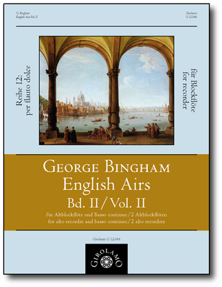 Bingham, George (fl.1702–1705): English Airs – Volume II