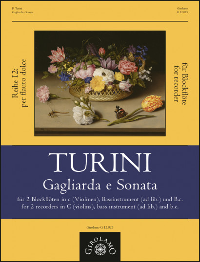 Turini, Francesco (ca. 1589–1656): Gagliarda e Sonata
