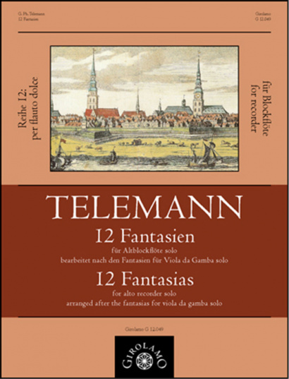 Telemann, Georg Philipp (1681–1767): 12 Fantasien  