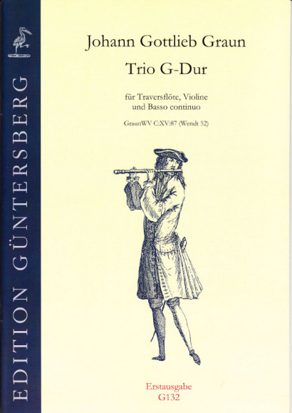 Graun, Johann Gottlieb (1701/02-1771): Trio G-Dur