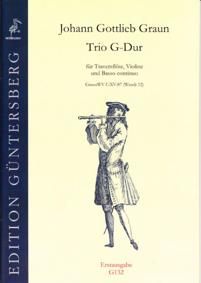 Graun, Johann Gottlieb (1701/02-1771): Trio G major
