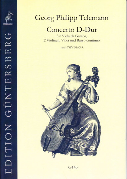 Telemann, Georg Philipp (1681-1767): Concerto D-Dur