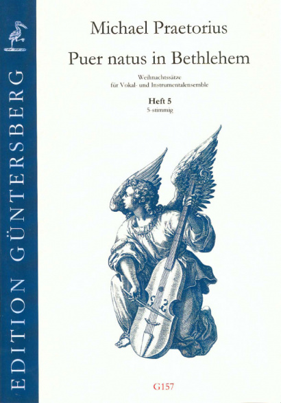 Praetorius, Michael (1572-1621): Puer natus in Bethlehem V<br>- 6 Sätze, 5-stimmig, Heft 5
