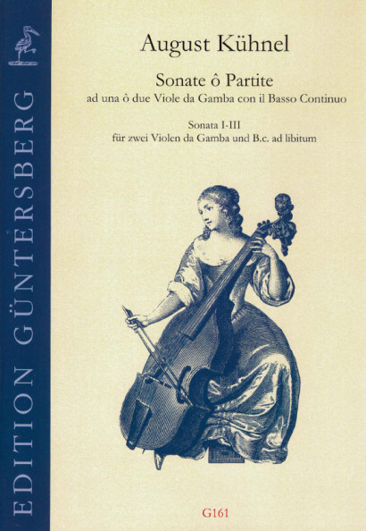 Kühnel, August (1645-~1700): Sonate ô Partite: Sonaten I-III<br> - score & parts