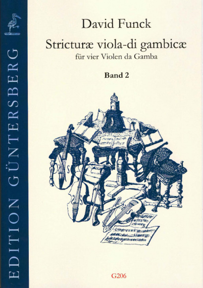 Funck, David (1648-1701): Stricturæ viola-di gambicæ<br>- Volume II (No. 17-32)