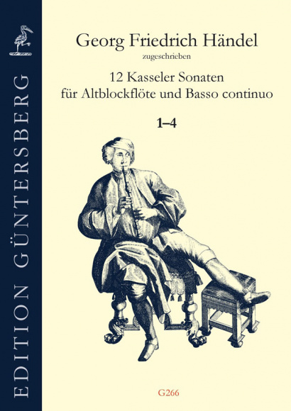 Händel, Georg Friedrich (1685–1759): 12 Kasseler Sonaten<br>– Sonatas 1–4