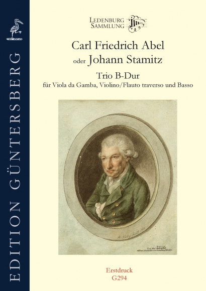 Abel, Carl Friedrich (1723–1787) or Johann Stamitz (1717–1757): Trio B-Dur