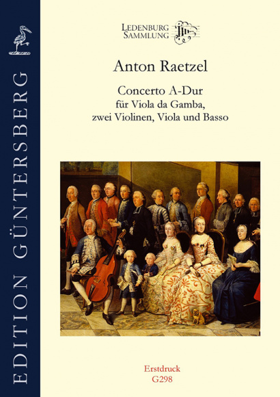 Raetzel, Anton (~ 1724–after 1760): Concerto A-Dur