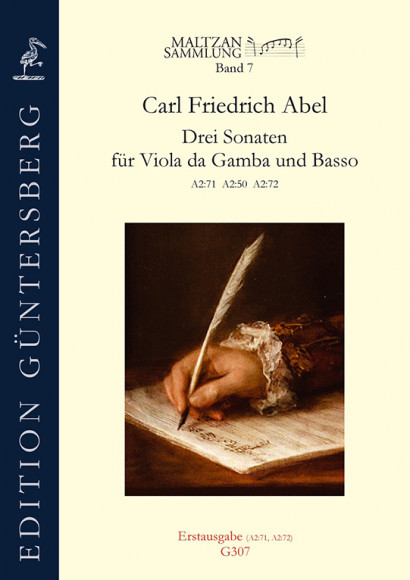 Abel, Carl Friedrich (1723–1787): Three Sonatas (Maltzan VII)