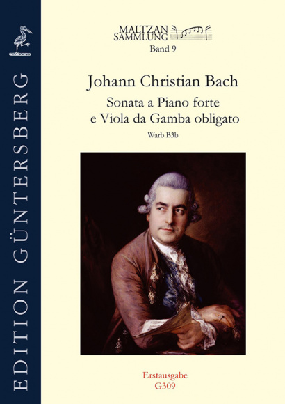 Bach, Johann Christian (1735–1782): Sonata a Piano forte e Viola da Gamba obligato (Maltzan IX)