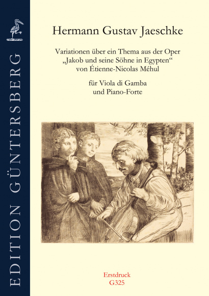 Jaeschke, Hermann Gustav (1818– nach 1846):<br>Variationen über ein Thema aus der Oper „Jakob und seine Söhne in Egypten“ von Étienne-Nicolas Méhul