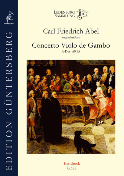 Abel, Carl Friedrich (1723–1787):  Concerto Violo de Gambo A major