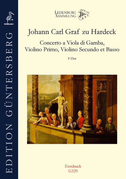 Hardeck, Johann Carl Graf zu (1703–1752): Concerto F-Dur