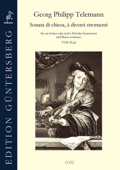 Telemann, Georg Philipp (1681–1767): Sonata di chiesa, à diversi stromenti g-Moll TWV 41:g5