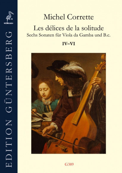 Corette, Michel (1707–1795):<br />Les délices de la solitude op. 20<br />Sonatas IV–VI