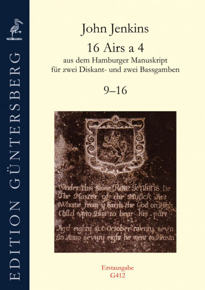 Jenkins, John (1592–1678): 16 Airs a 4