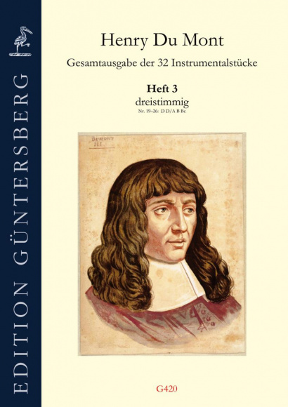 Du Mont, Henry (1610– 1684):<br />Complete edition of the 32 Instrumental pieces<br />Volume 3