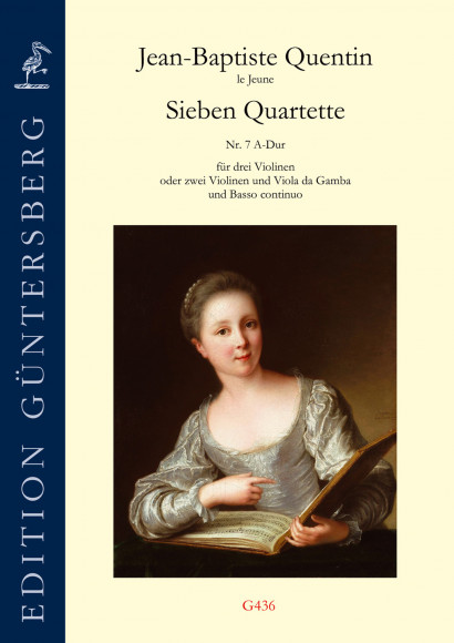 Quentin, Jean-Baptiste (before 1700– ca. 1767): Quartet No. 7 A major op. 17,3
