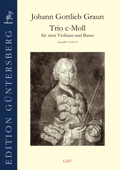 Graun, Johann Gottlieb (1701/02–1771): Trio c-Moll