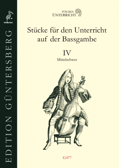 Pieces for the Bass Viol<br><br>Part IV<br>Intermediate