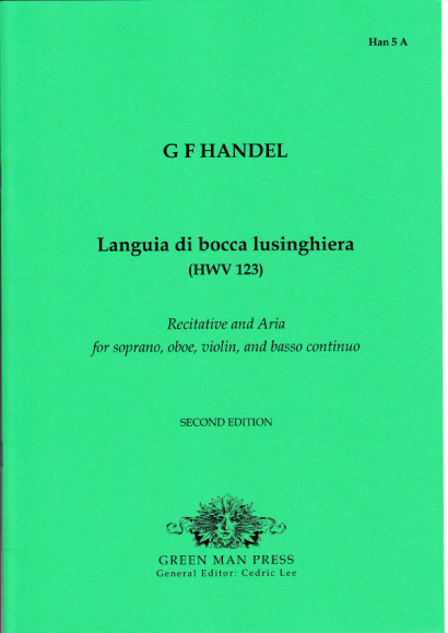 Händel, Georg Friedrich (1685- 1759): Languia di bocca lusinghiera