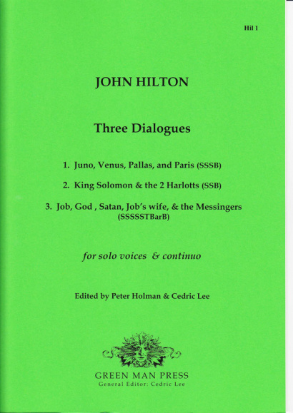 Hilton, John (1599–1657): Three Dialogues