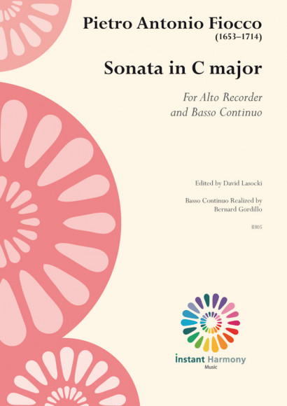 Fiocco, Pietro Antonio (1653–1714): Sonata in C major