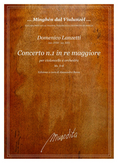 Lanzetti, Domenico (18.–19. Jh.): Concerto No. 1 in re maggiore