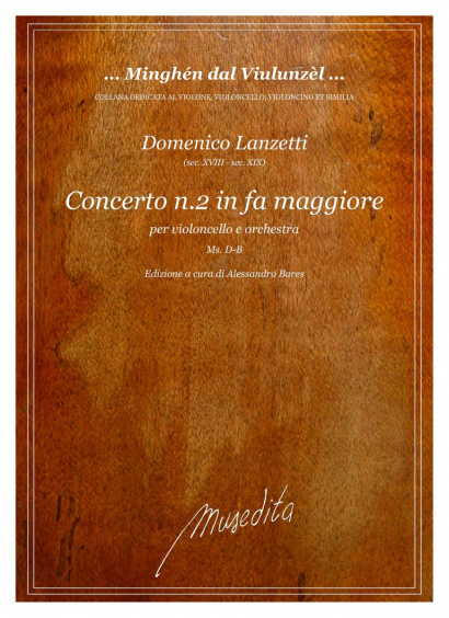 Lanzetti, Domenico (18.–19. Jh.): Concerto No. 2 in fa maggiore