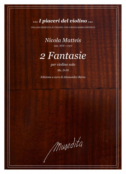 Matteis, Nicola (?–1737): 2 Fantasie