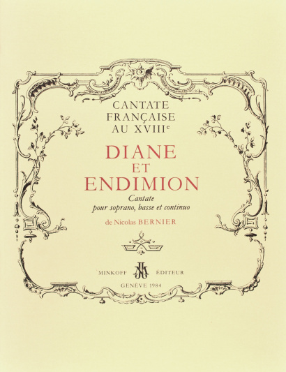 BERNIER, Nicolas (1664–1734): Diane et Endimion