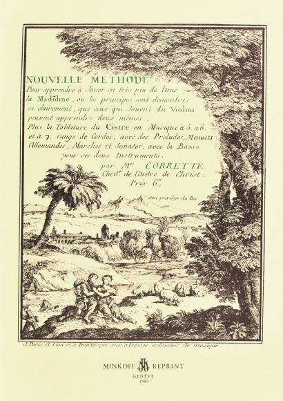 CORRETTE, Michel (1709–1795): Nouvelle méthode