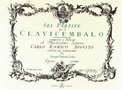 LOEHLEIN ("Lelei"), Georg Simon (1725–1781): Sei partite