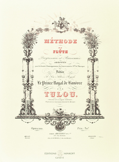 TULOU, Jean-Louis (1786–1865): Méthode de flûte progressive