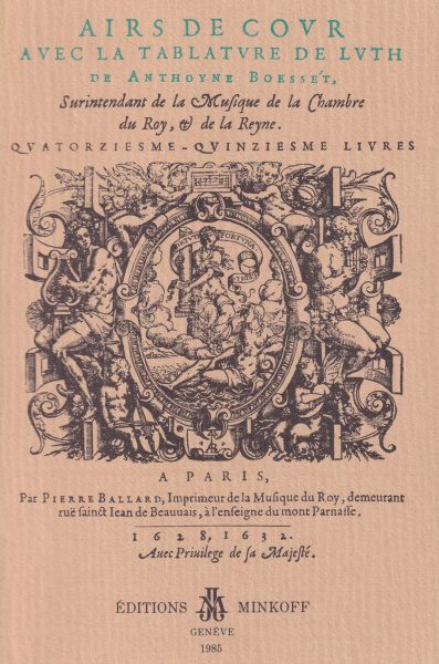 Ballard, Pierre (c. 1575–1639): [imprimeur/éditeur] Airs XIV & XV