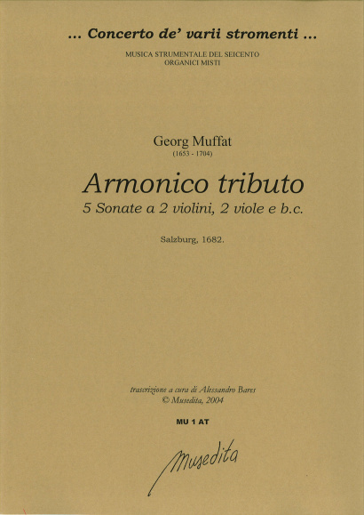 Muffat, Georg (1653–1704): Armonico tributo