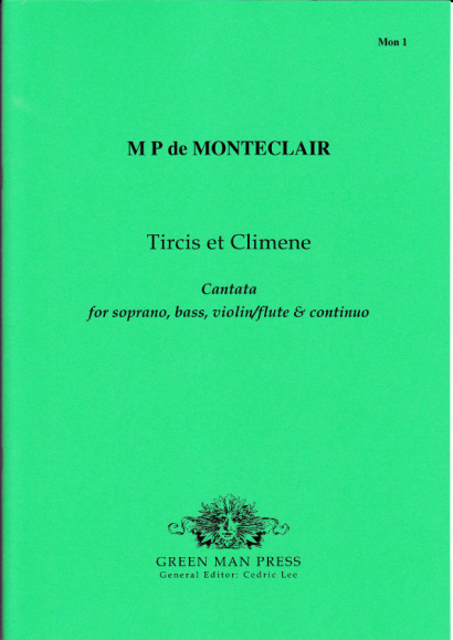 Montéclair, Michel Pignolet de (~1667-1737): Tircis et Climene