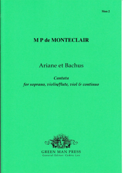 Monteclair, Michel Pignolet de (~1667-1737): Ariane et Bachus