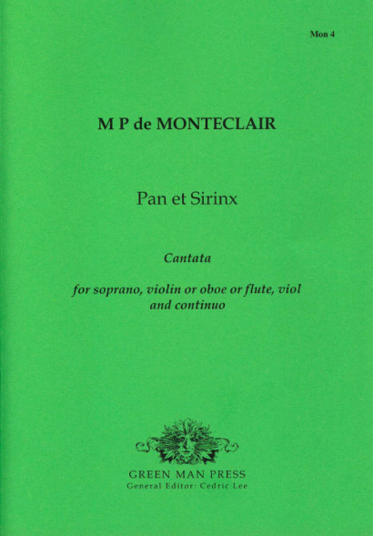 Montéclair, Michel Pignolet de (~1667-1737): Pan et Sirinx