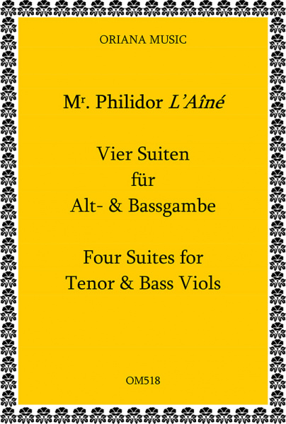 Philidor L’Aine, André (~1647–1730): 4 Suiten