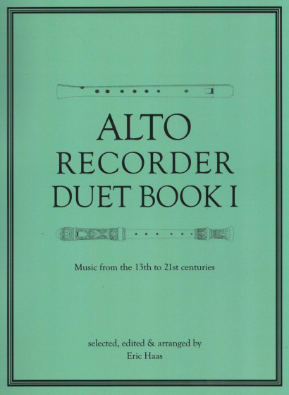 Haas, Eric: Alto Recorder Duet Book I