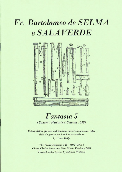 Selma e Salaverde, Bartolomeo de (~1580-~1640): Fantasia 5 (1638)'