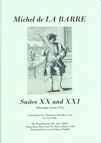 Barre, Michel de la (?1675-1745): - Suites XX & XXI