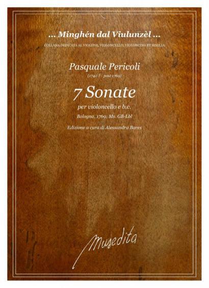 Pericoli, Pasquale (1740?–nach 1769): 7 Sonate