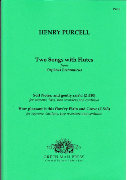 Purcell, Henry (1659-1695): Songs with Flutes