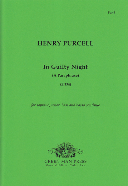 Purcell, Henry (1659-1695): In Guilty Night