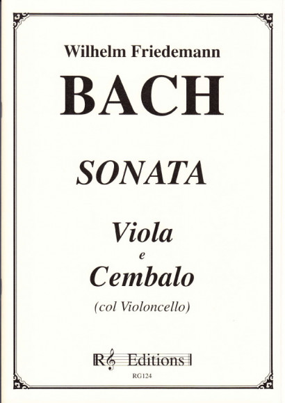 Bach, Wilhelm Friedemann (1710-1784): Sonata c-Moll