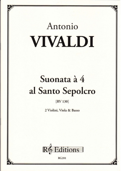 Vivaldi, Antonio (1678-1741): Sonata a 4 al Santo Sepolcro