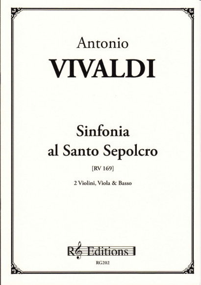 Vivaldi, Antonio (1678-1741): Sinfonia al Santo Sepolcro