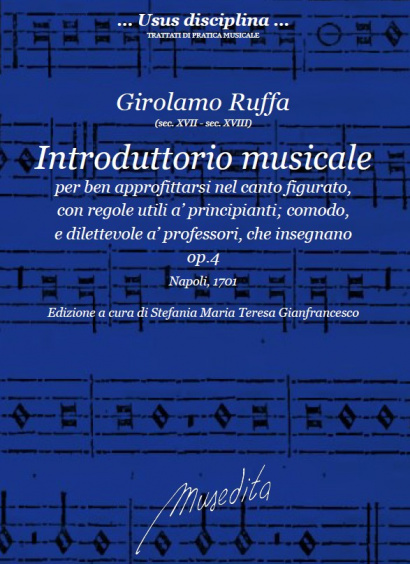 Ruffa, Girolamo (17.–18. Jh.):<br>Introduttorio musicale op. 4